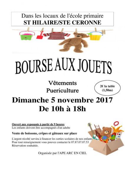 Bourse aux jouets 2017